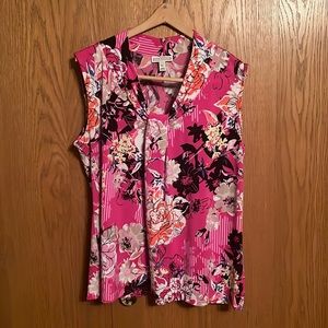 Dana Buchman sleeveless top.